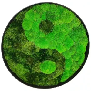 Kerek Yin Yang mohakép
