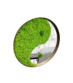 Yin-Yang moha tükör izlandi mohával és gömbmohával