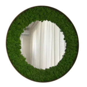 Kerek tükör izlandi zuzmóval – Nature Edition