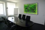 3D világító moha világtérkép LED világítással