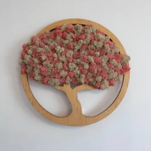 Sakura mohafa fali dekoráció