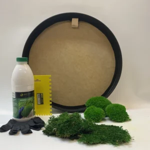 Kerek mohakép készítő DIY szett Moos-Duo