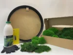 Kerek mohakép készítő DIY szett Moos-Duo