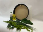 Kerek DIY mohakép készítő szett Növényvilág