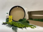 Kerek DIY mohakép készítő szett Növényvilág