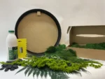 Kerek DIY mohakép készítő szett Növényvilág