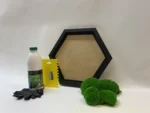 Modern hexagon mohadekoráció