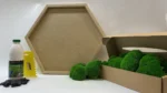 Tartósított gömbmoha DIY dekoráció