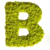 Moss-letters-B_result Mohabetűk