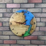 Kézzel készített epoxi falióra